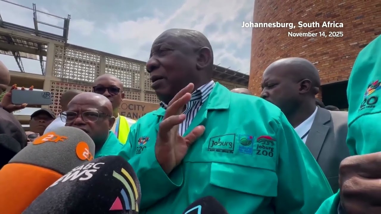 South Africa's president welcomes stranded Palestinians despite paperwork issues | REUTERS