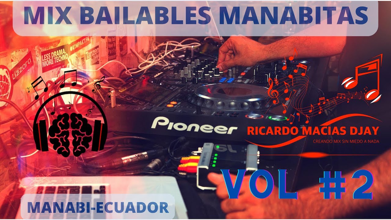 ✅🎶MIX BAILABLES MANABITAS🎶✅ # 2 (((Ricardo djay)))🕺
