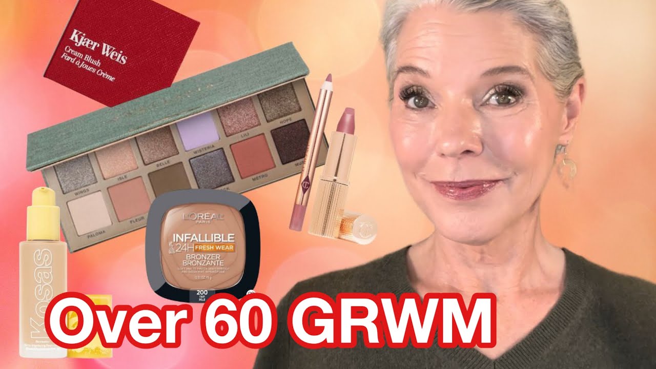 Fall Inspired Makeup Full Face of Nothing New | Rediscovering my newly organized Makeup  Over 60