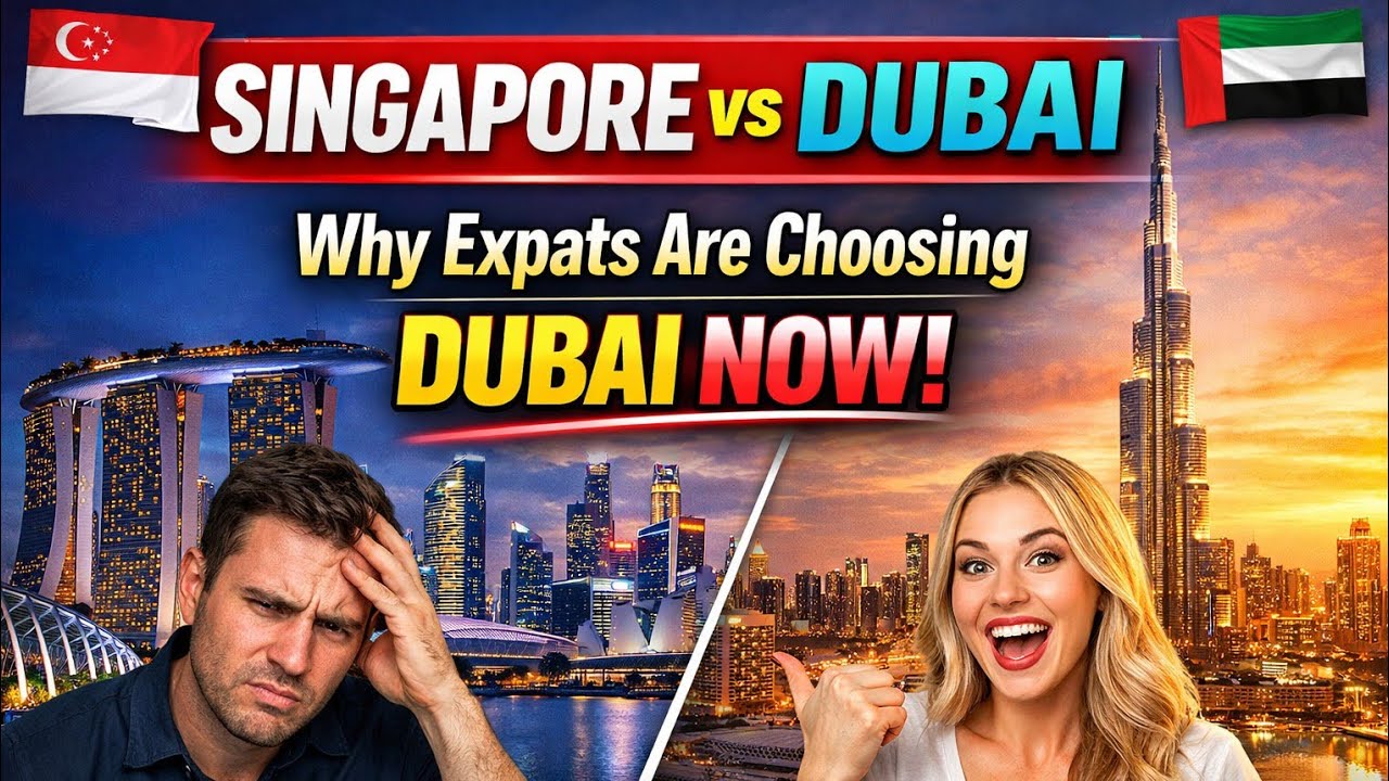 Why Expats Are Choosing Dubai Over Singapore in 2026 | Expats Are Leaving Singapore for Dubai...!!!!