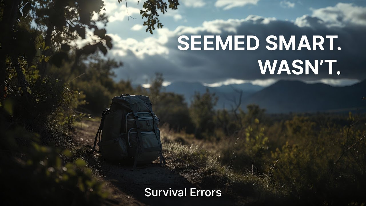 5 Survival Mistakes That Feel Smart — Until They Aren’t