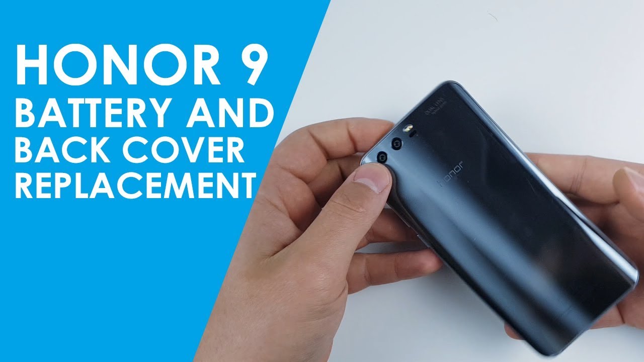 Замена аккумулятора и задней крышки Honor 9