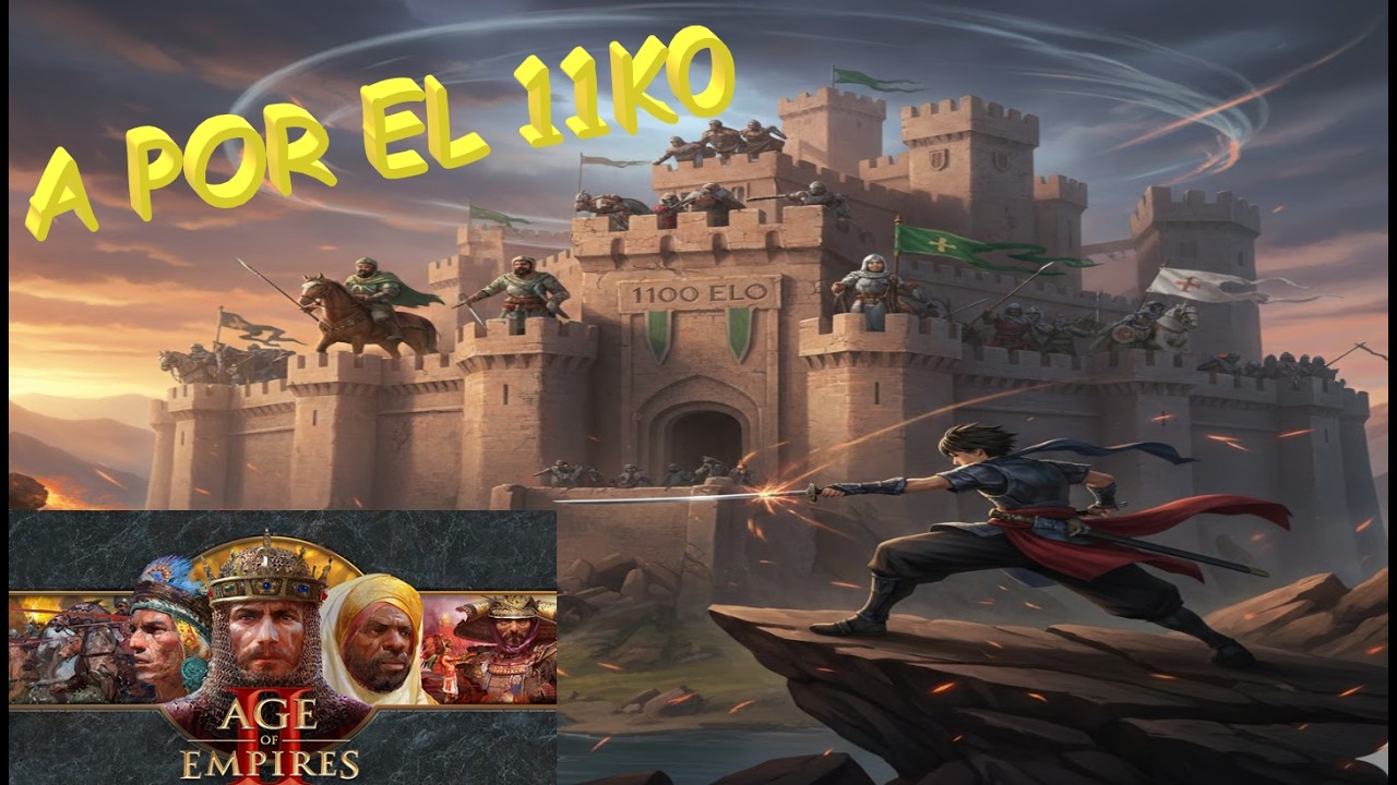 RANKS AOE 2DE ELO 11K0 (AT NIGHT DOMINGO DE TERROR CON BENDY AND THE INK MACHINE) !m #aoe2 #dashow
