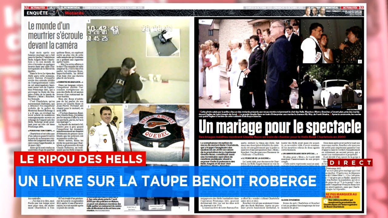 Le Ripou des Hells: un livre sur la taupe Benoit Roberge