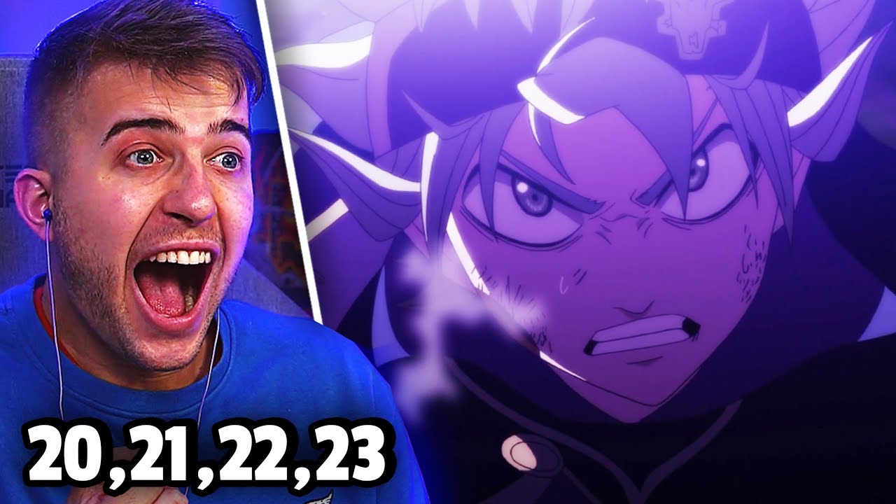CLOVER KINGDOM GETS ATTACKED!! Black Clover Episode 20, 21, 22 & 23 REACTION + REVIEW
