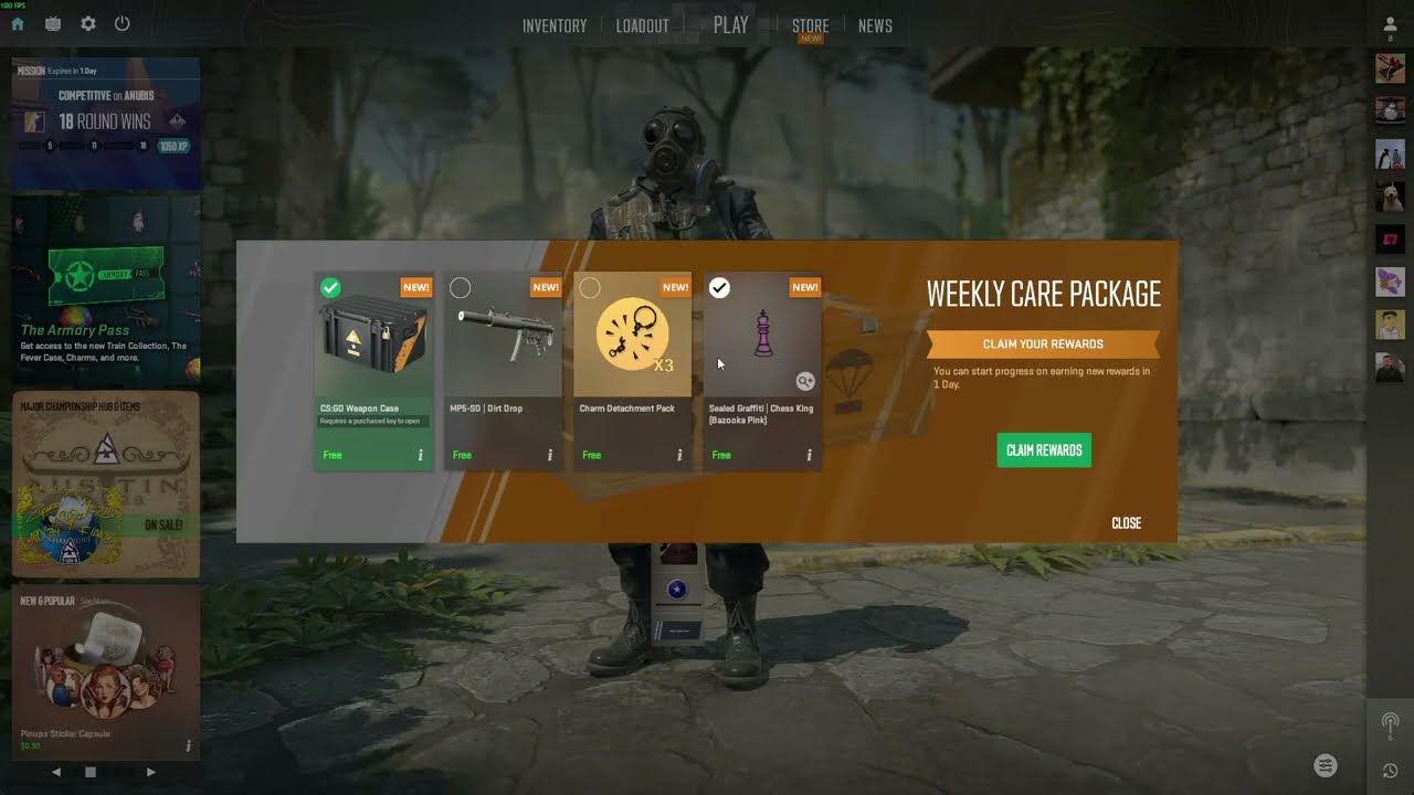 WEAPON CASE 1 WEEKLY DROP