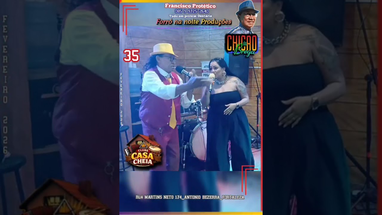 🇧🇷🎸forró na noite produções com Chicao brega...