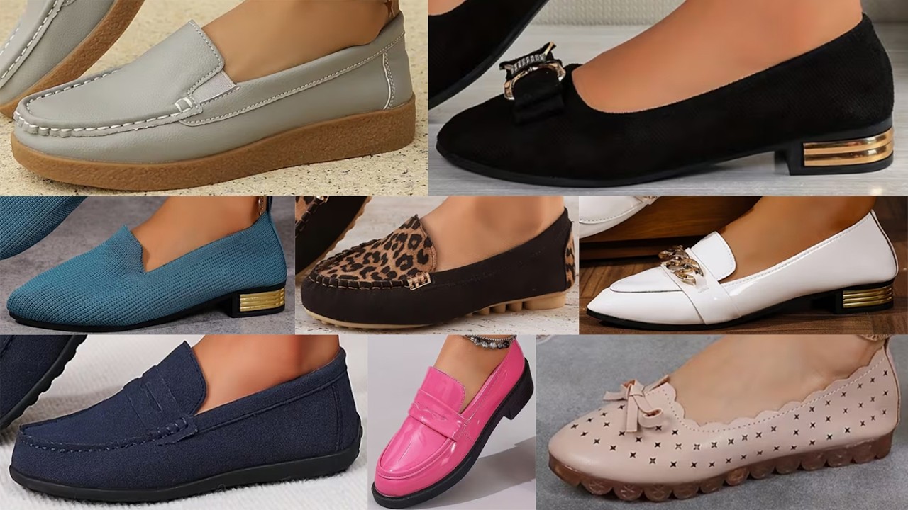 2026 PRETTIEST COMFORTABLE SLIP ON SHOES DESIGNS FOR WOMEN LATEST CASUAL WEAR FOOTWEAR COLLECTION