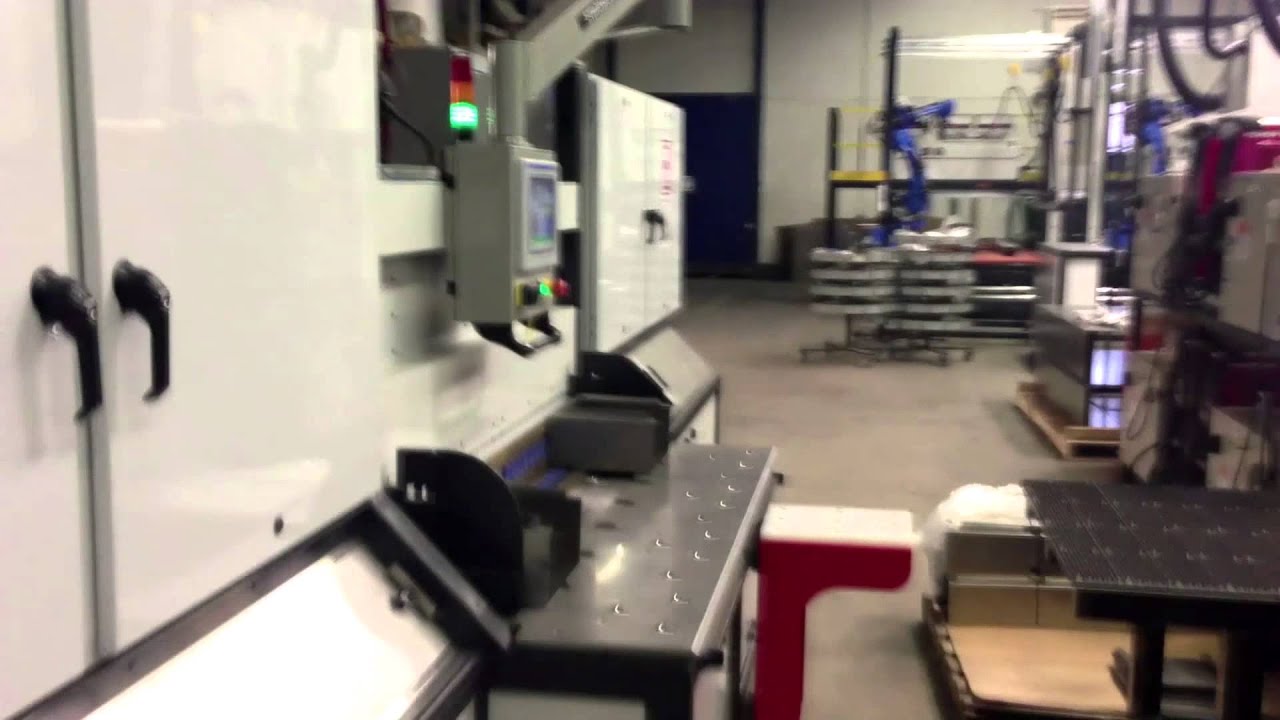 Automated Electrical Enclosure Welding and Grinding Line