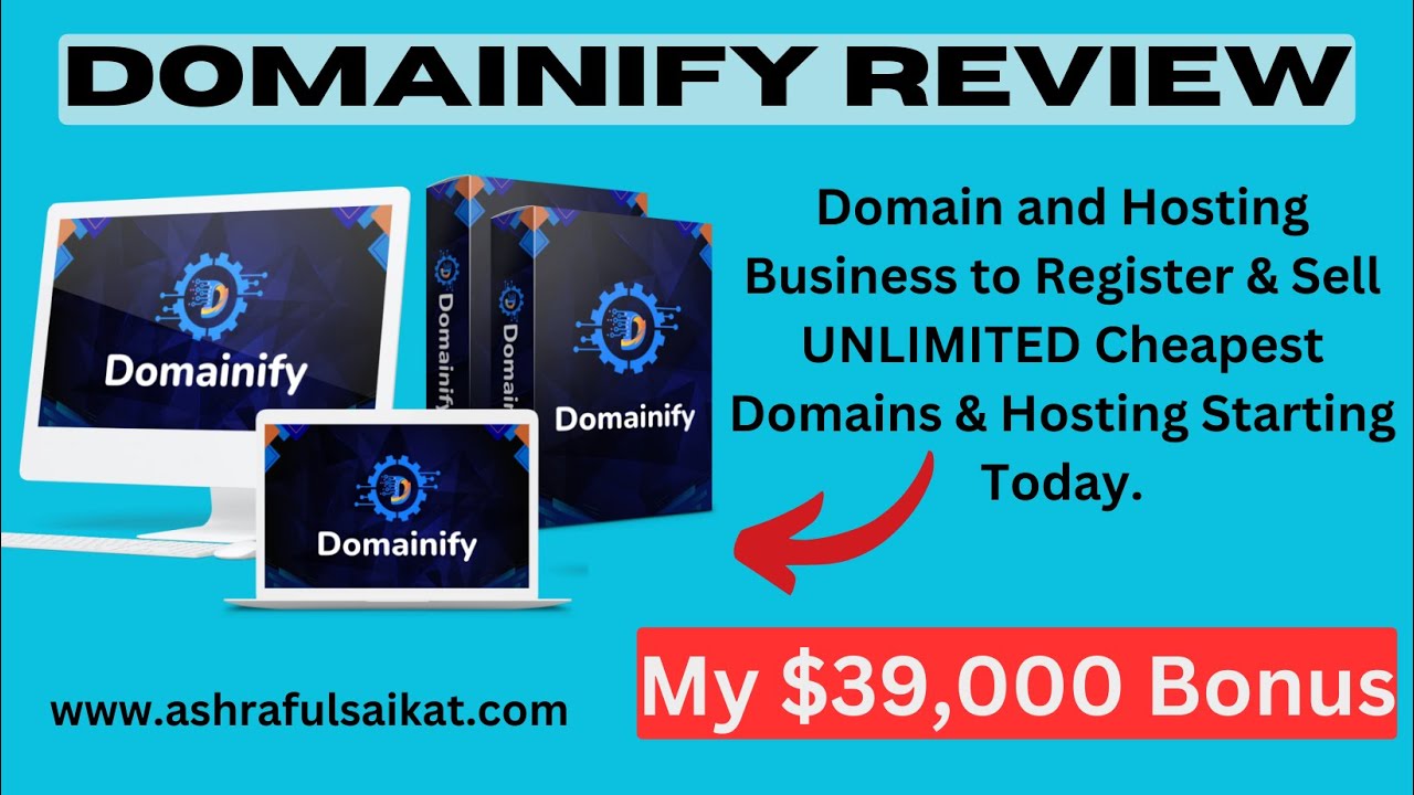 Domainify Review-sell unlimited Domain And Hosting (Domainify App By Abhijit Saha)