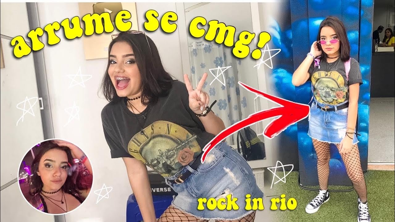 SE ARRUME COMIGO pro ROCK IN RIO! - bem blogueira - BELA ALMADA