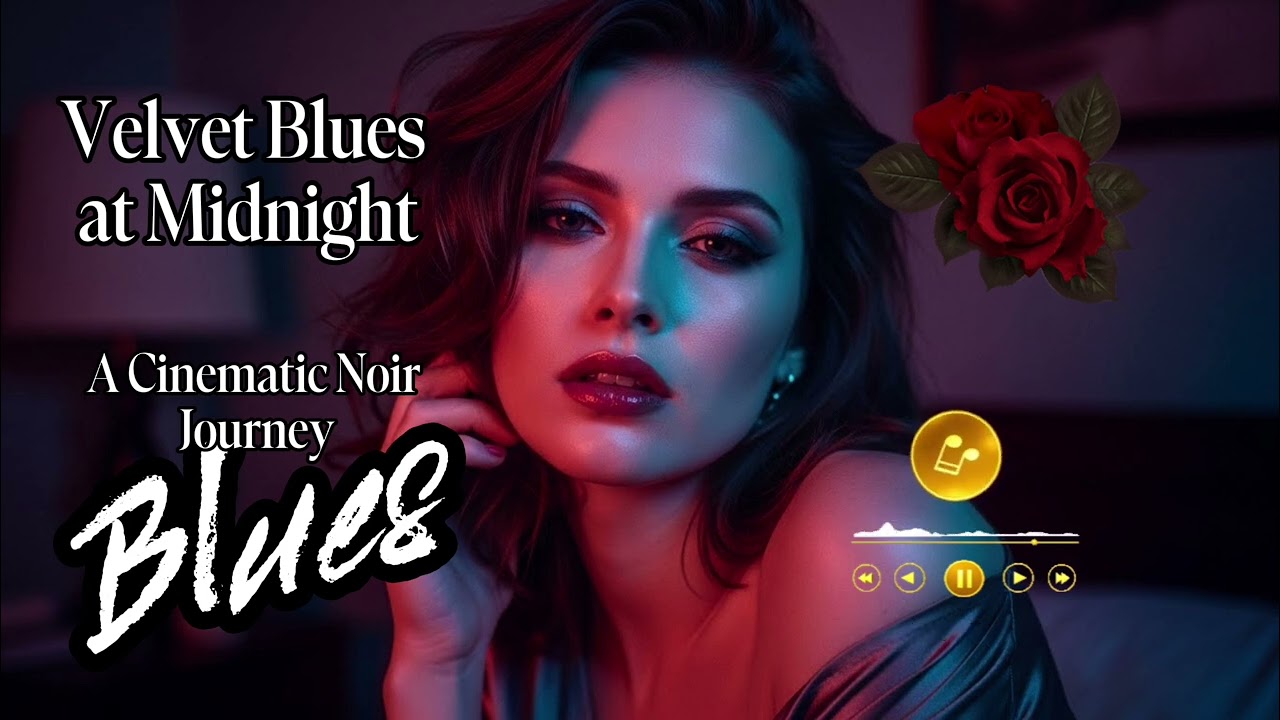 Velvet Blues at Midnight – A Cinematic Noir Journey
