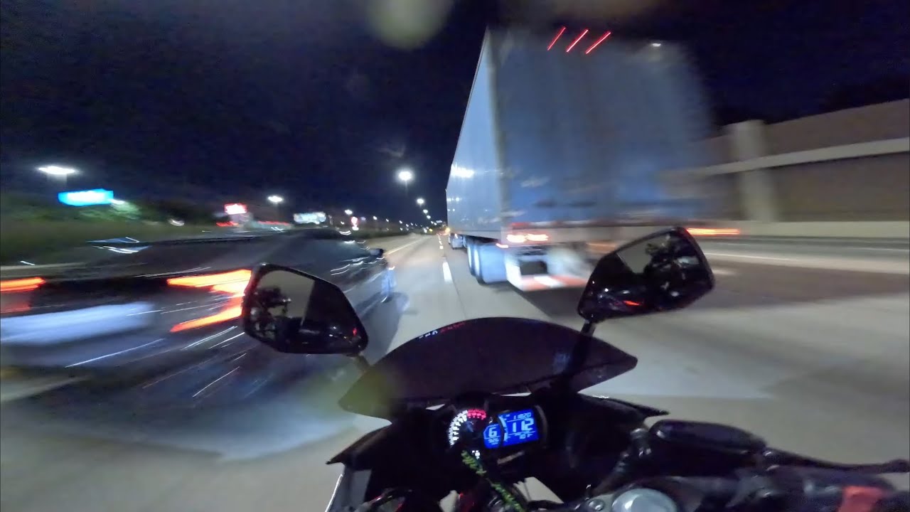 POV : Speed Run on a Ninja 400