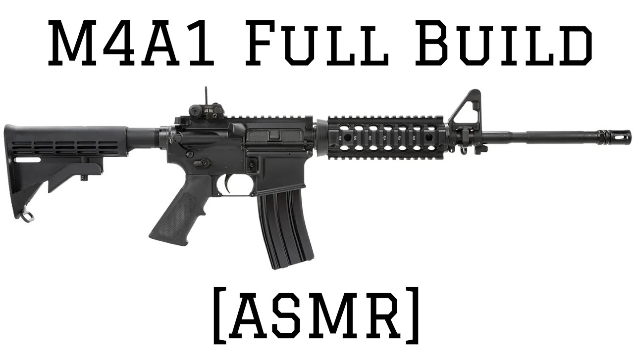[ASMR] M4A1 Carbine Build (Cpt. Patrick E. Harp Tribute)