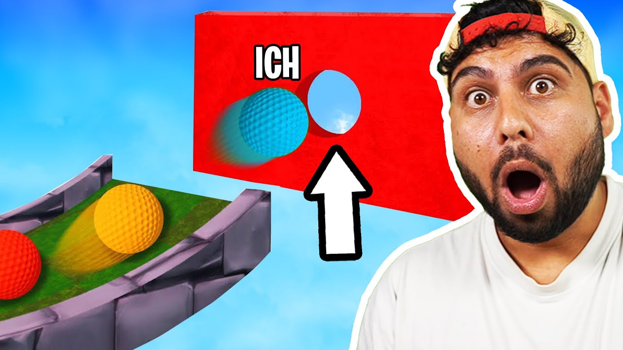 1000€ wenn du diesen TRICKSHOT triffst in Golf it!