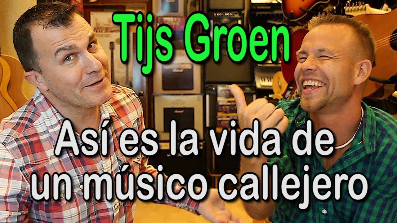 Así es la vida de un músico callejero: Tijs Groen 
