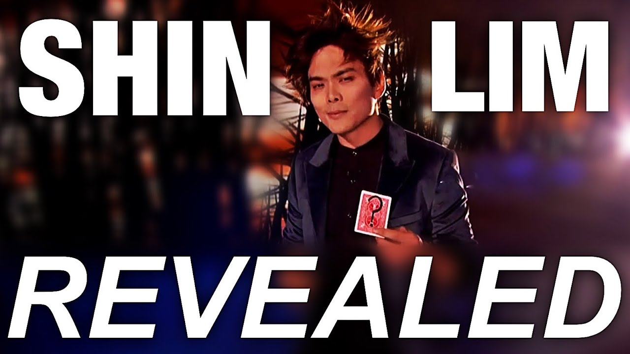 Shin Lim: AGT Finals Card Magic Trick REVEALED