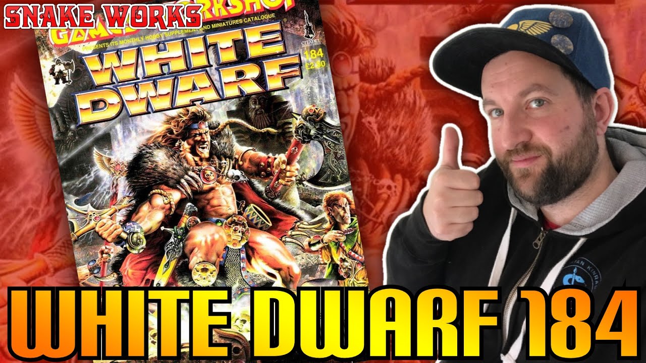 Whats a Tyranid Dominatrix? White Dwarf 184 - OldHammer - Retro Review - Epic Battle Report + More!