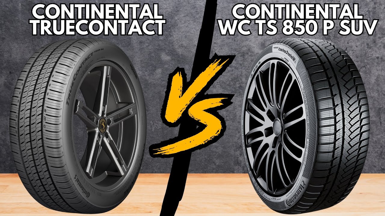 Continental TrueContact vs WinterContact TS 850 P SUV