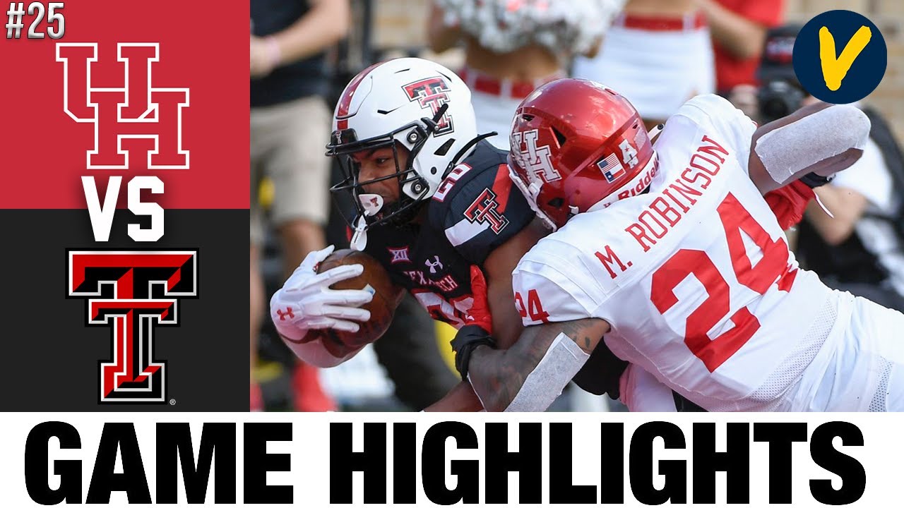 #25 Houston vs Texas Tech | 2022 College Football Highlights