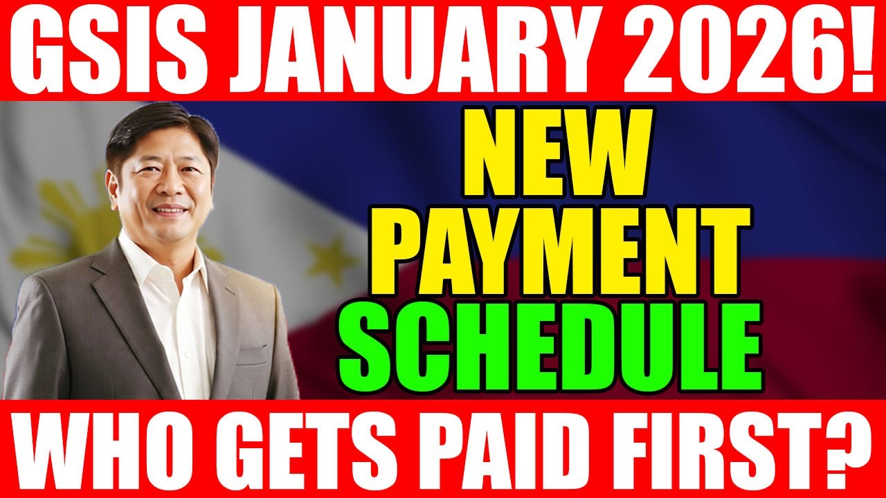 GSIS January 2026 Payout: Release Dates & Who Gets Paid First