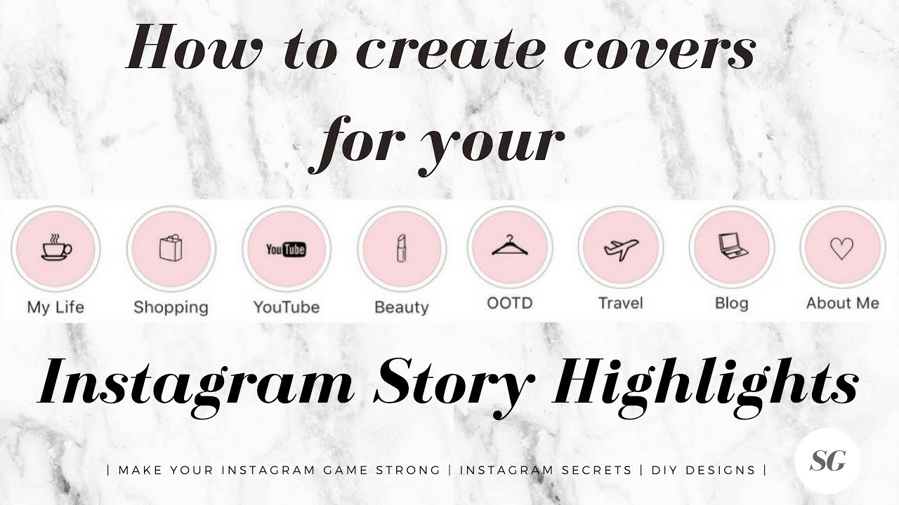How to create Instagram Story highlight covers