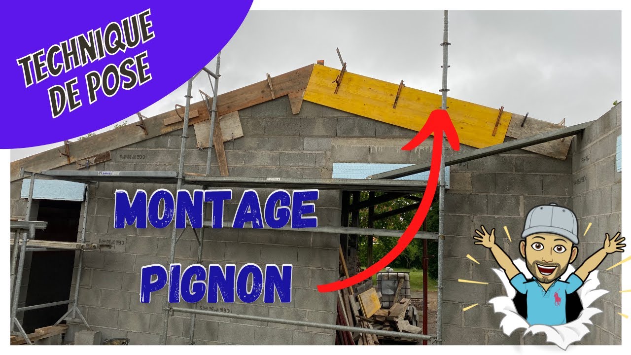 Construire sa maison, Réaliser un pignon de maison.