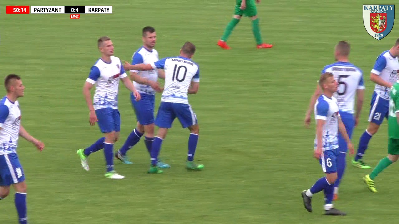 Partyzant Targowiska - Karpaty Krosno (highlights) 16.05.2018