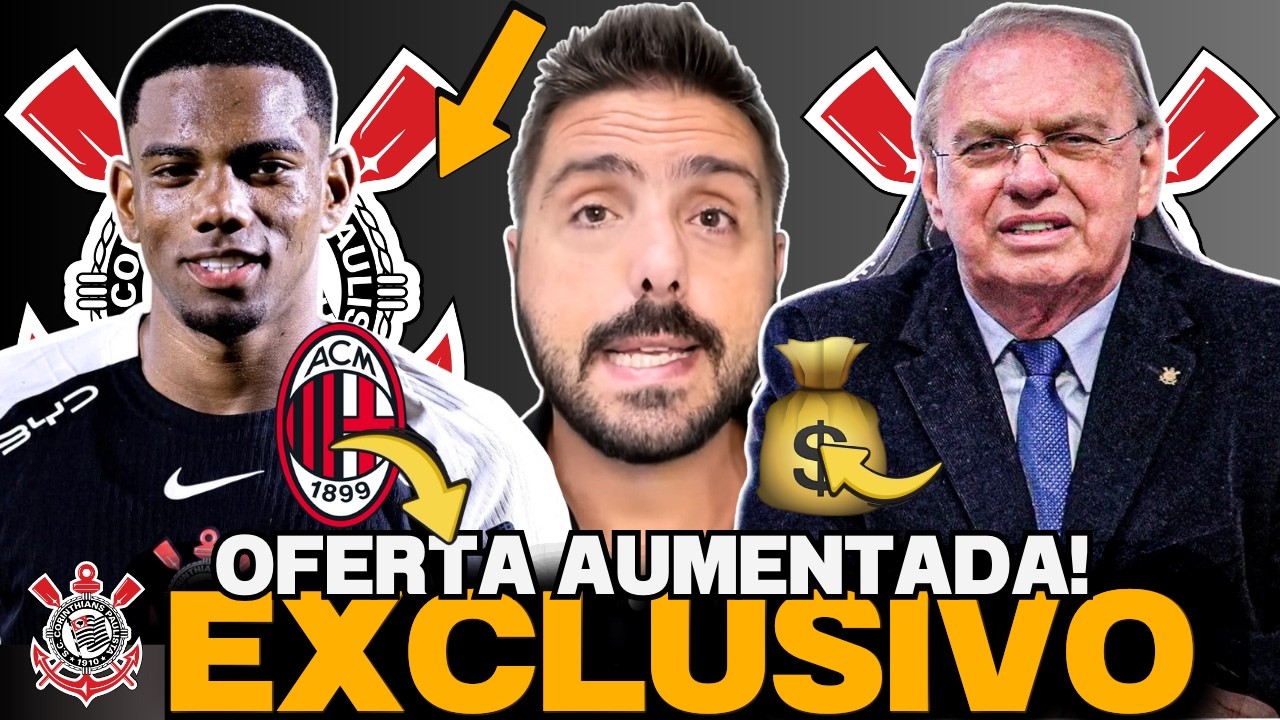 🚨AGORA🚨| MILAN VAI AUMENTAR PROPOSTA POR ANDRÉ!🚨| TIMÃO PAGA R$ 28 MILHÕES!🚨| CONFIRA OS DETALHES!