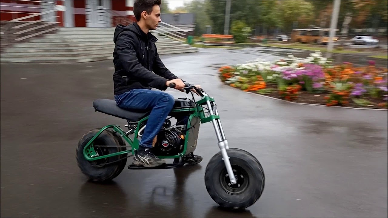 Разборный мотоцикл РУСАК