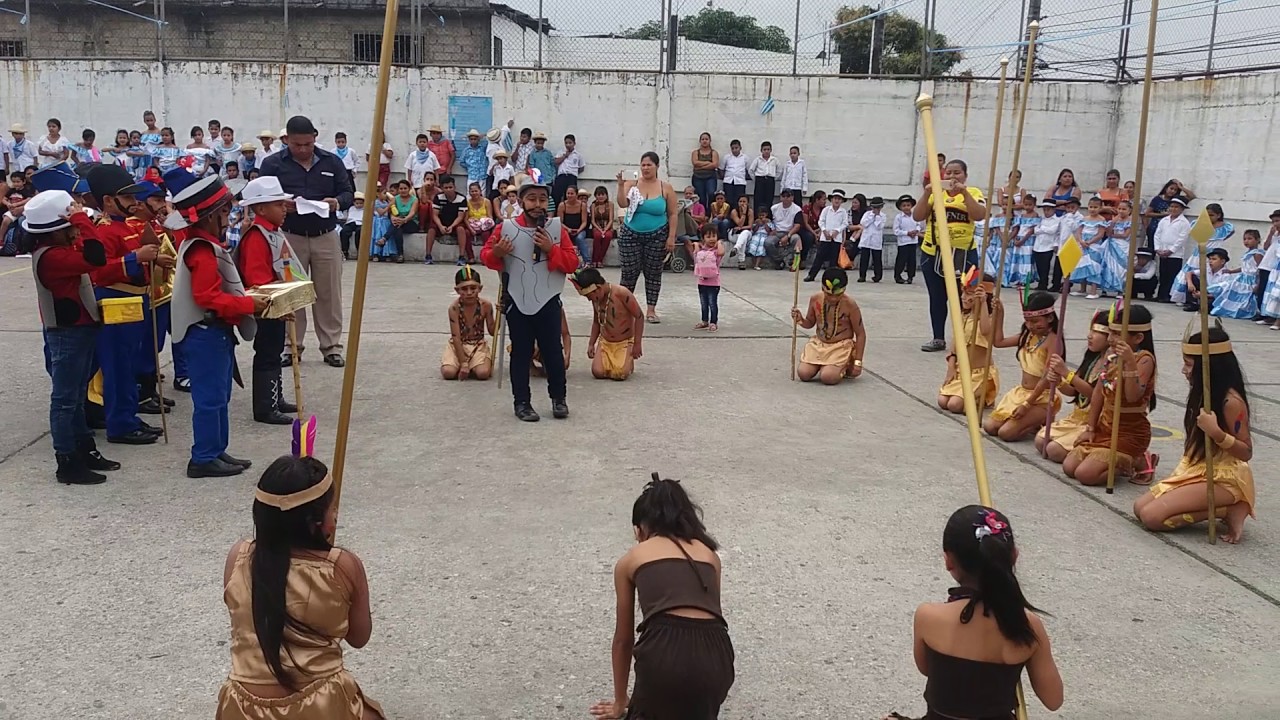 Leyenda de Guayas y quil escuela Enrique Vallejo 4 A