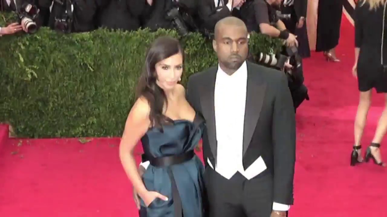 Kim Kardashian Kanye West Sizzle At MET GALA 2014 Red Carpet