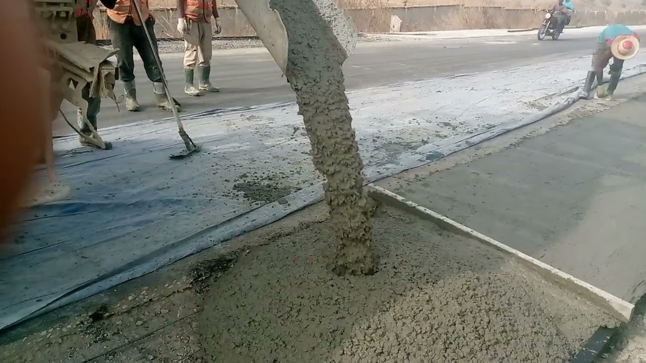 difference between placement and casting in concrete work#concretecasting #construction #roadtrip