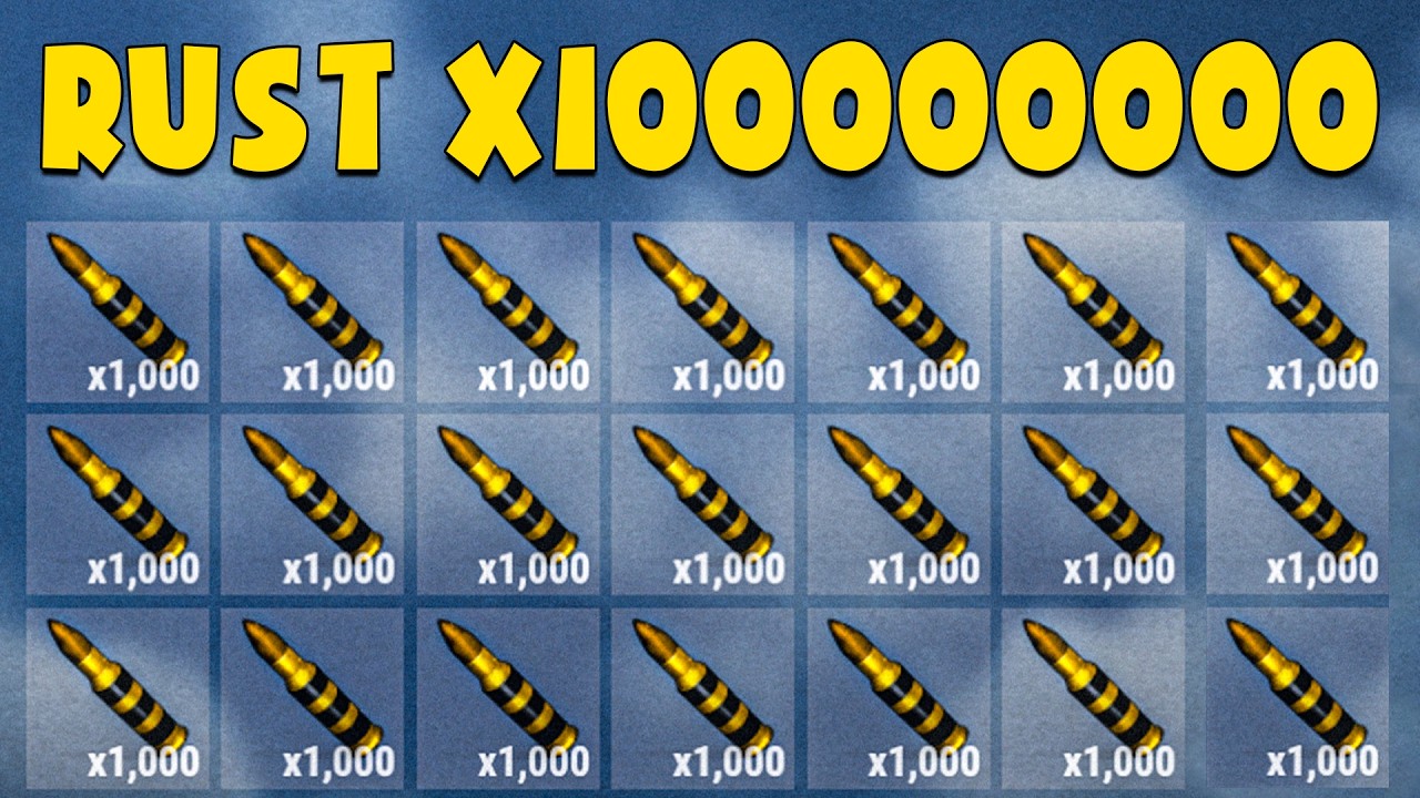 This 100,000,000x Rust Server Is PURE CHAOS&hellip;