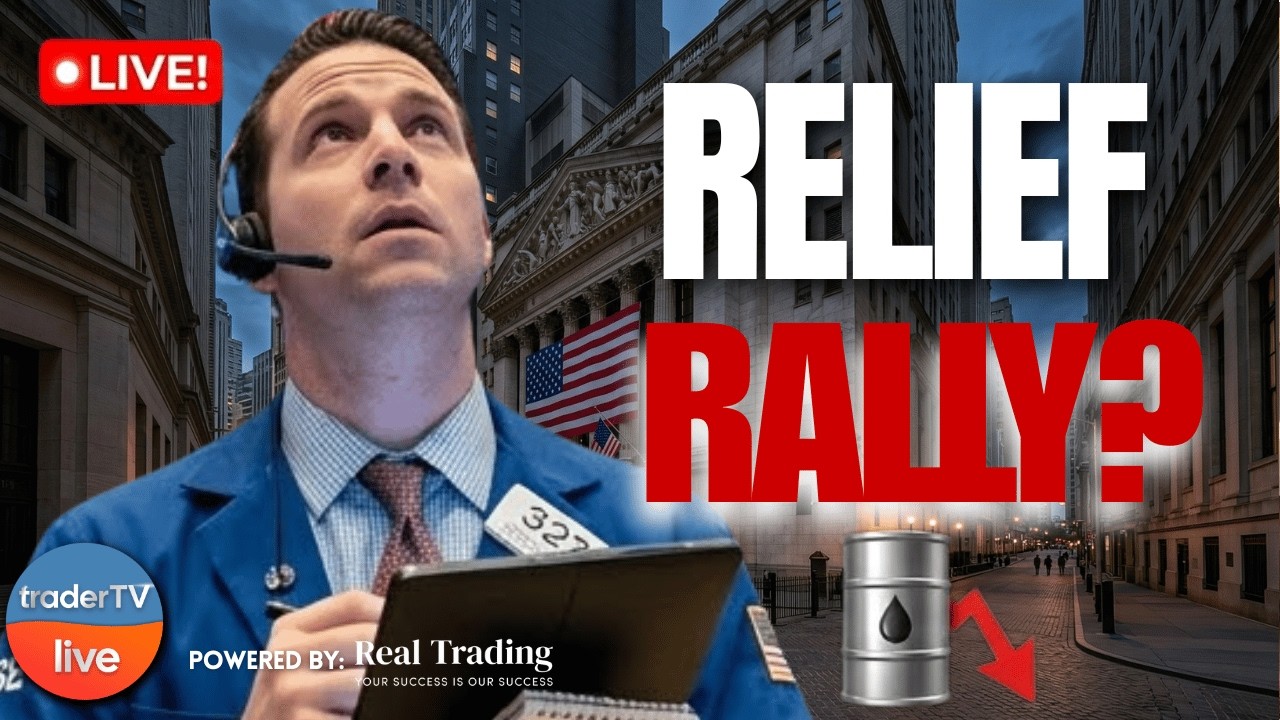 Dow Surges 1,300 Points as Iran Ceasefire Sends Oil Crashing | Stock Market Live
