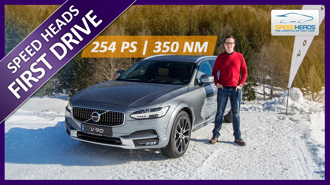 2017 Volvo V90 Cross Country Test (254 PS, T5 AWD) - Fahrbericht - Review - Speed Heads