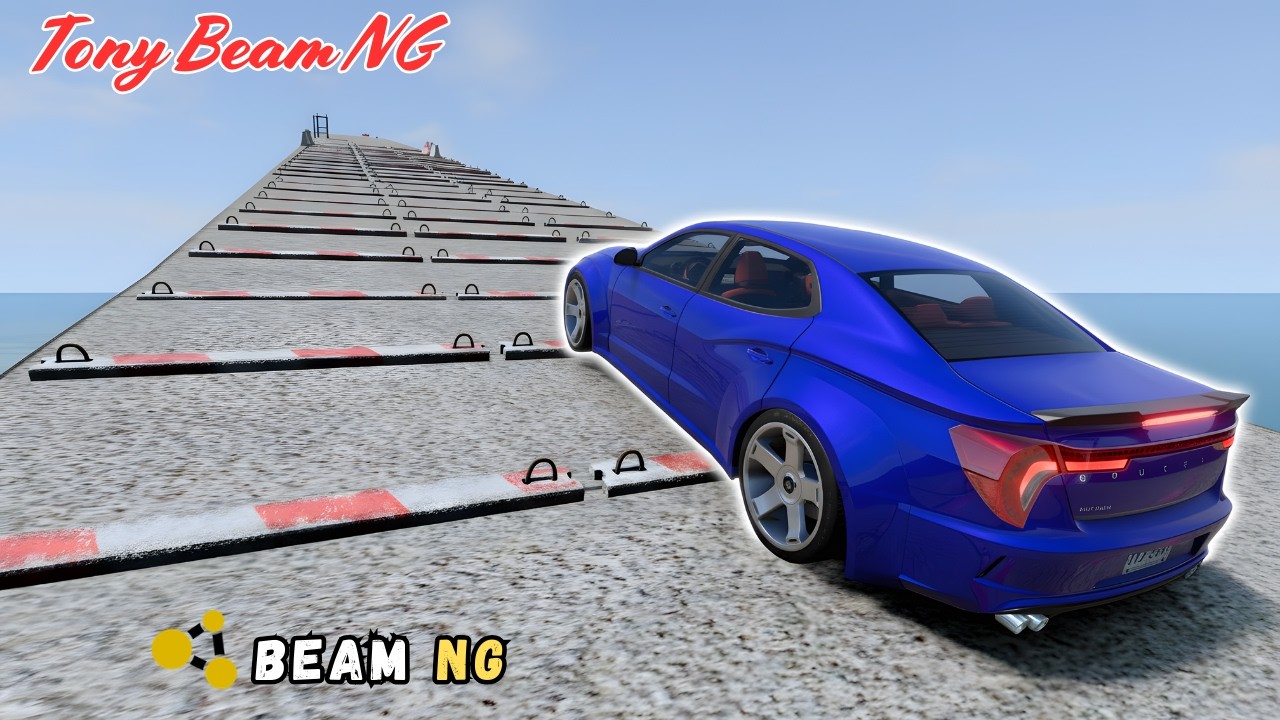 This Ramp in BeamNG Is Pure Chaos!