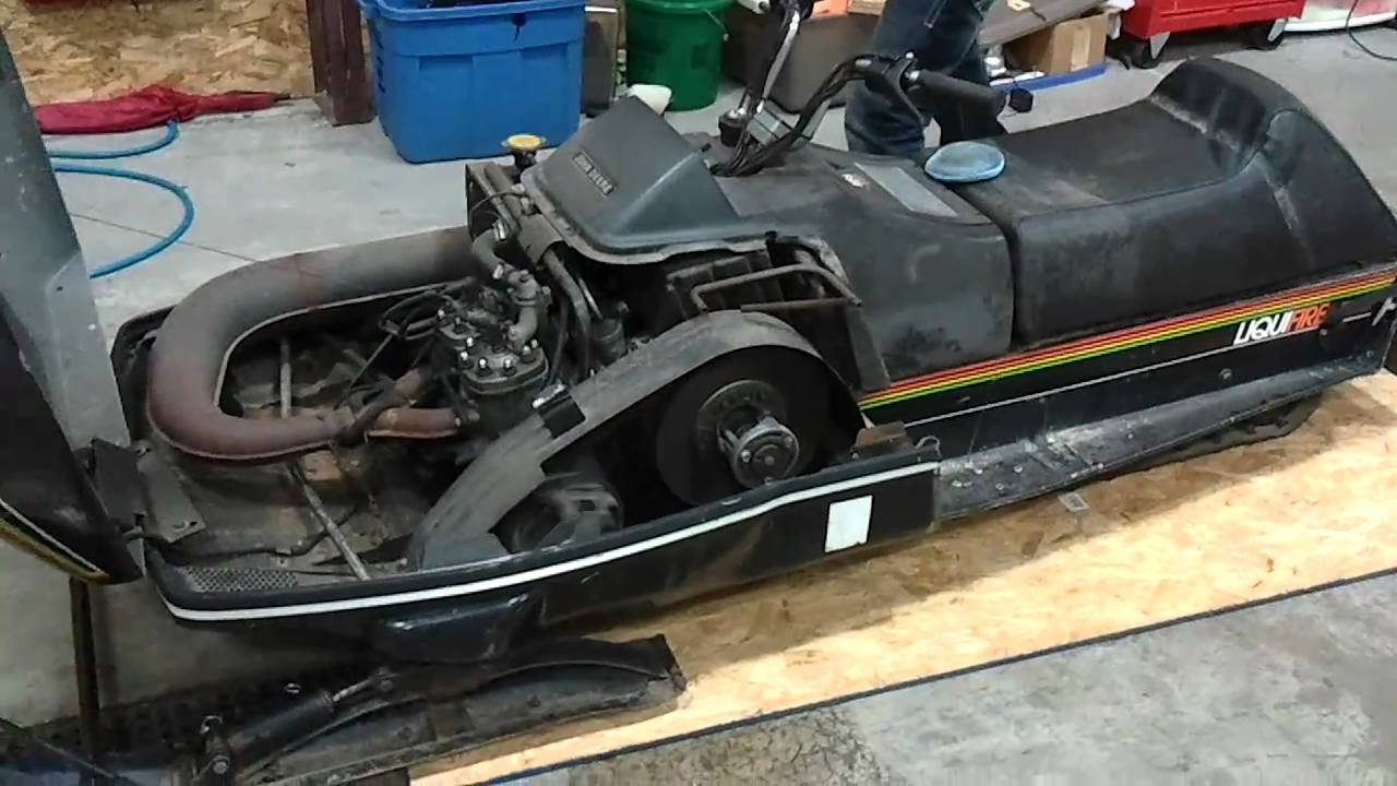 Cheap Craigslist snowmobile