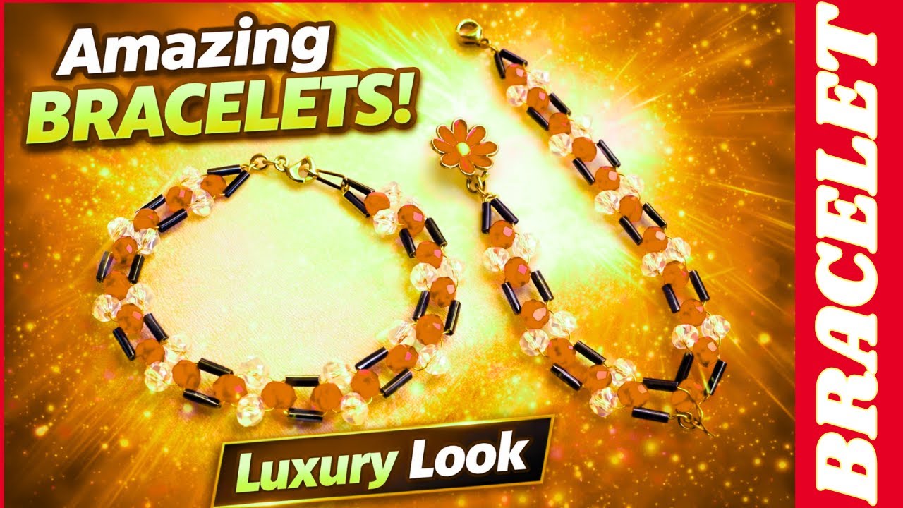 I Saw This Bracelet in a Luxury Store & Made It at Home | DIY Crystal Beaded Bracelet
