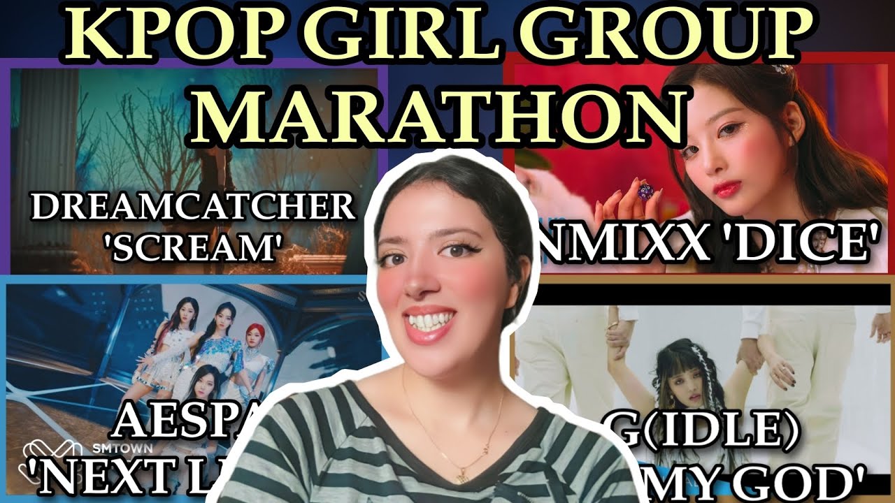 FIRST KPOP GIRL GROUP MARATHON: DREAMCATCHER , NMIXX , AESPA & (G)I-DLE