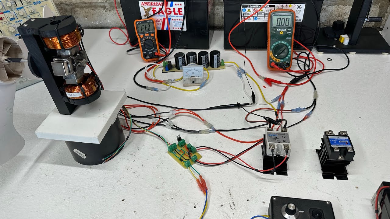 Pulse motor tuning with SSR and speed control