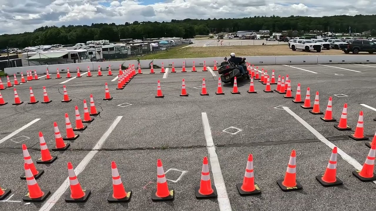 Scott Tracy on his Honda Goldwing at the Top Cop for Kids Motorcycle rodeo