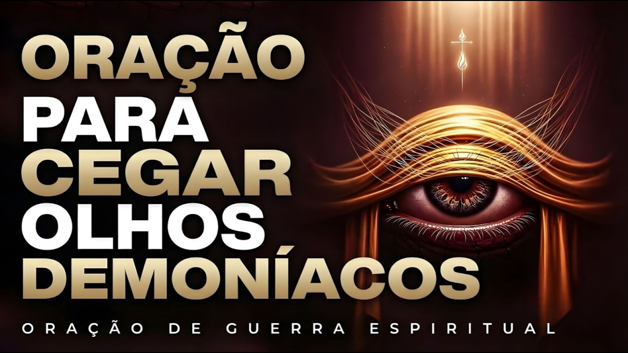 ORE AGORA  Destrua Todo Espírito Demoníaco Monitorando Sua Vida | Oração de Guerra Espiritual