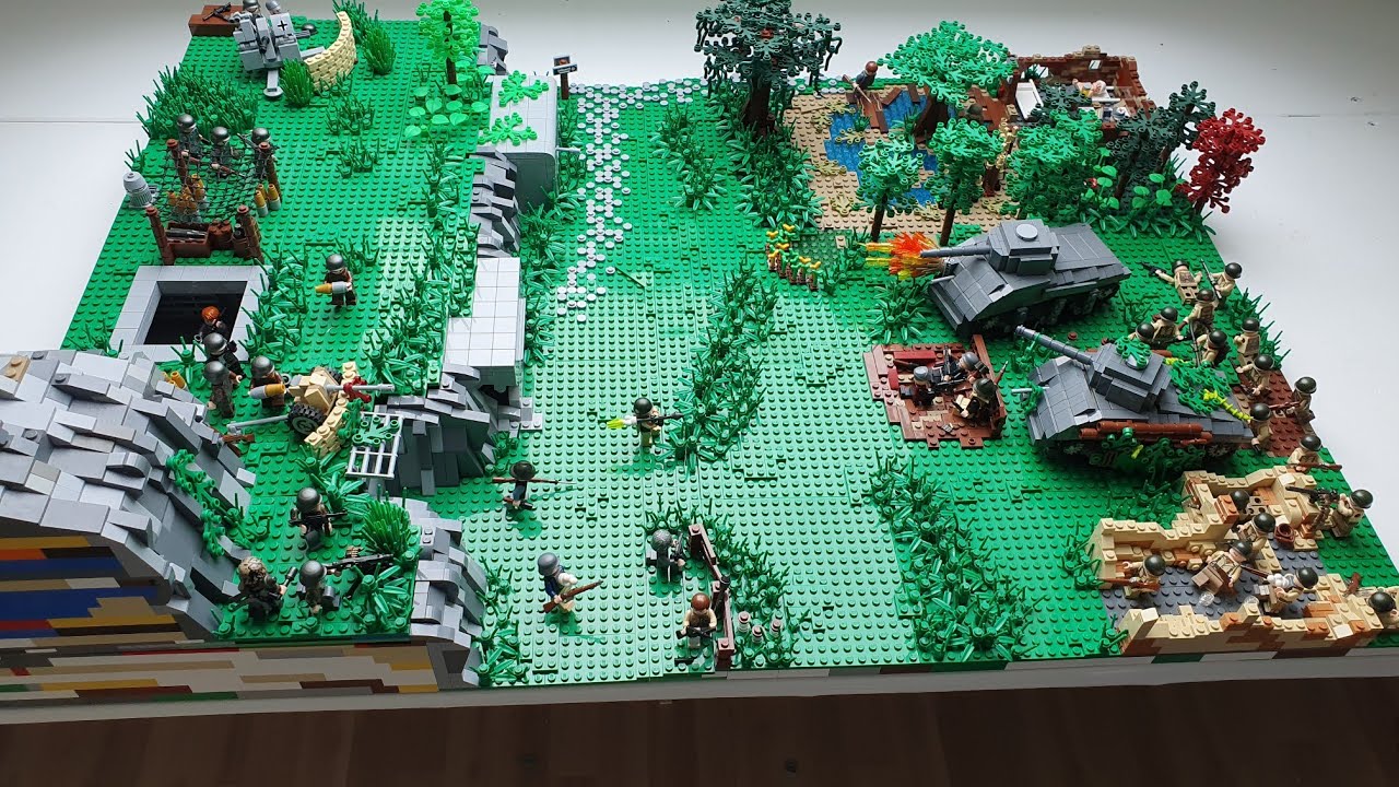 Kampf in Italien | lego ww2 moc (Deutsch)