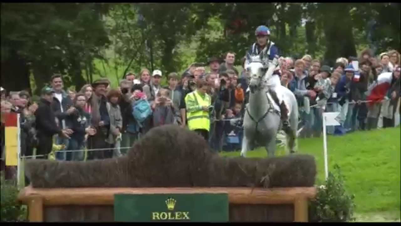 JEM 2014 : Rodolphe Scherer aux épreuves de cross du concours complet