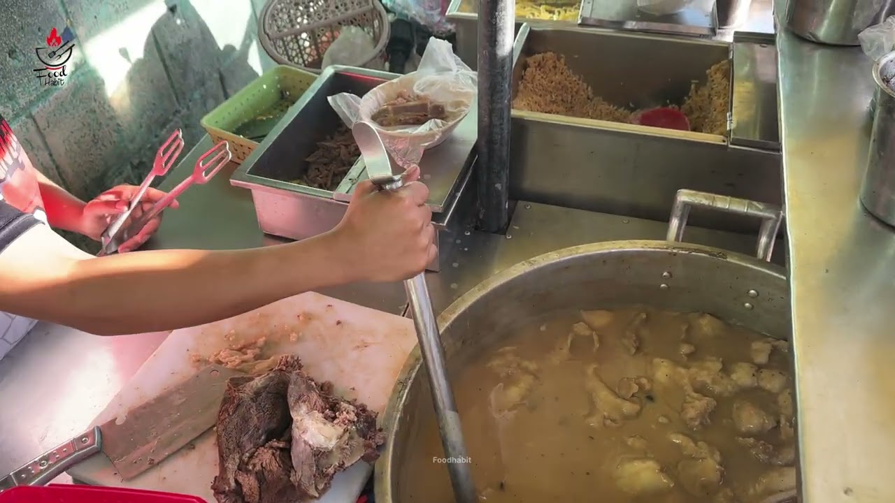 50 PESOS Cheapest Pares with Unli RICE,Unli Soup and Bones | Filipino Street food 🇵🇭