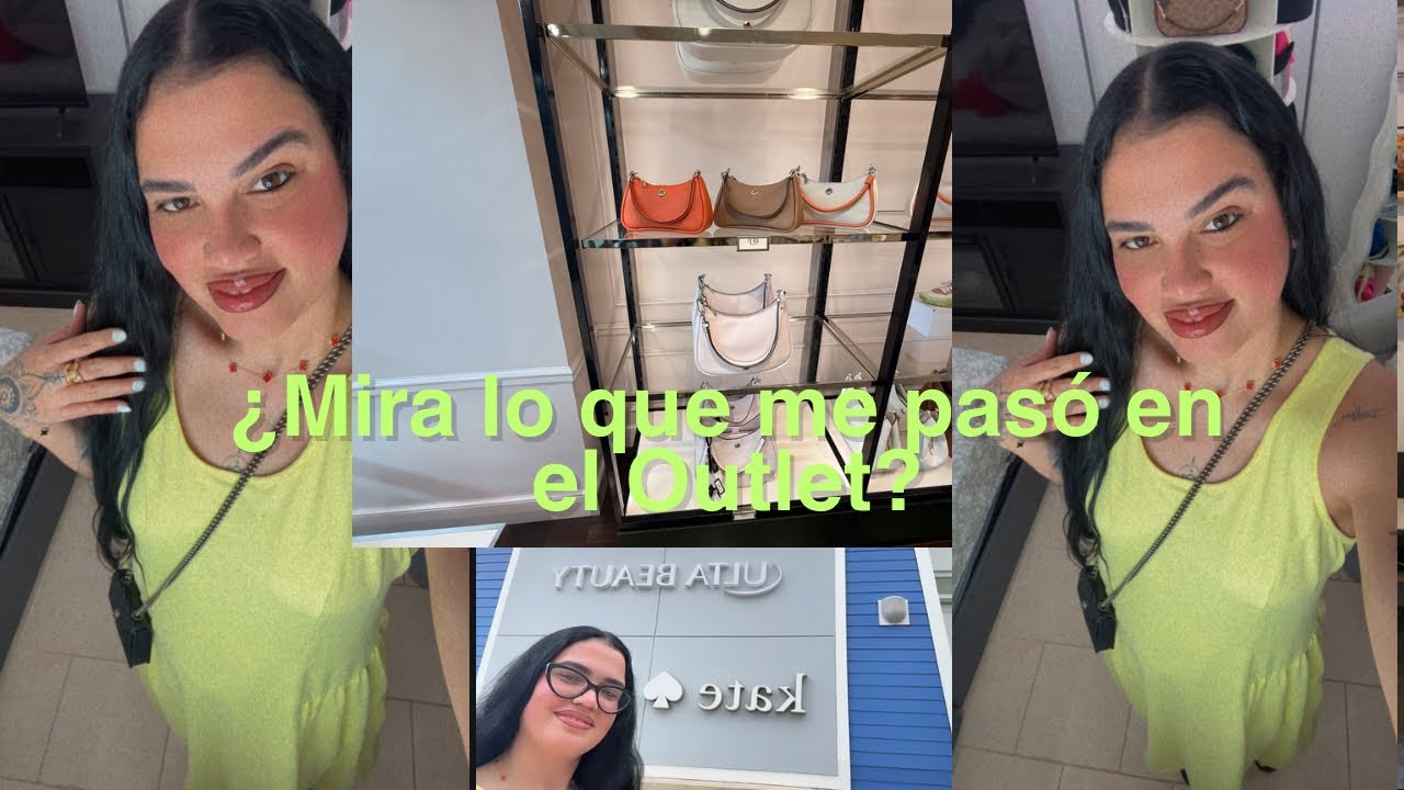 Mira lo que pasó en el Outlet ?#vlog #vlogdecompras #shoppingvlog #shoppingday#outletshopping