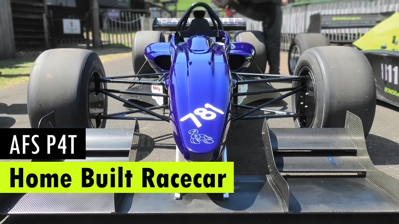 V6 Carbon Hillclimb Car hits the Track - Alex Summers' P4T