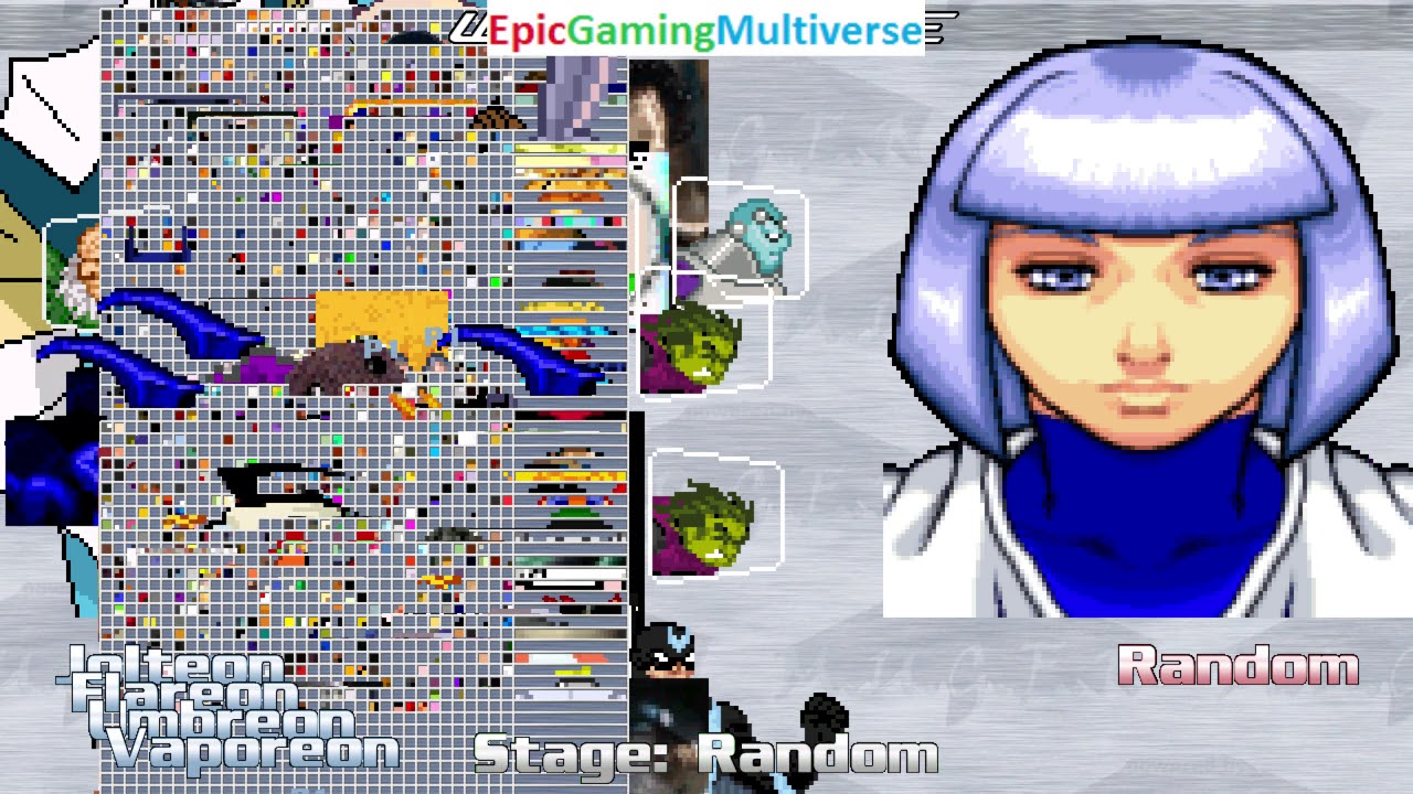Ice VS Eevee Evolutions (Jolteon, Flareon, Vaporeon, And Umbreon) In A MUGEN Match / Battle