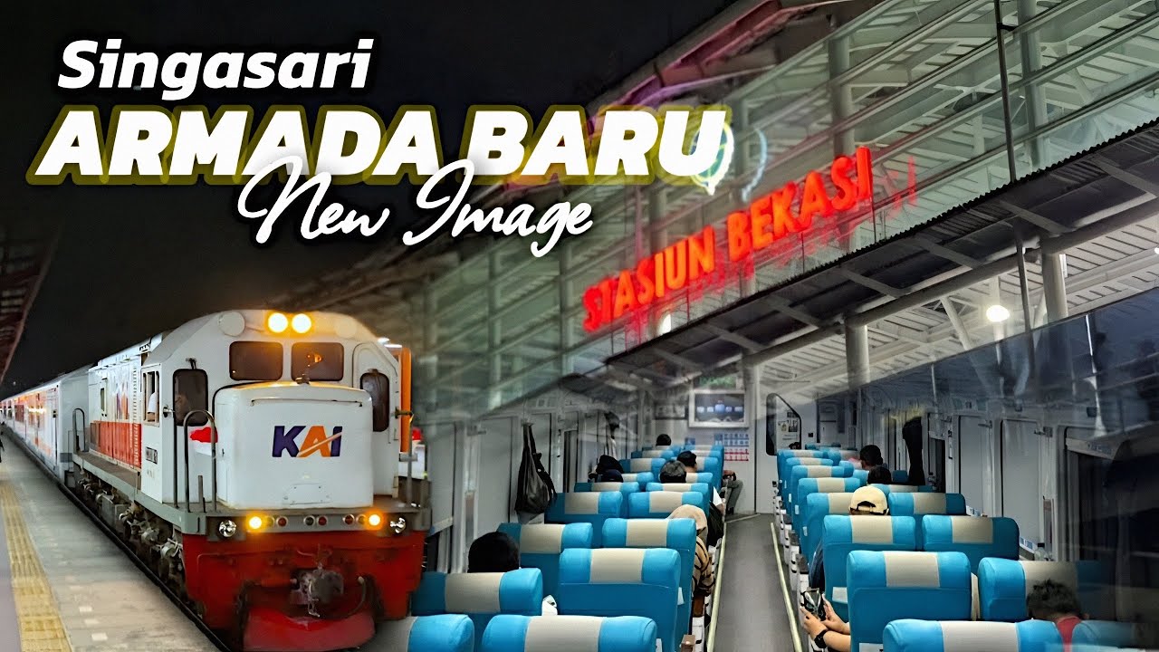 JADI GLODAK-GLODAK NGGAK NIH?? Cek Armada Baru Kereta Singasari Eksekutif New Image Bekasi-Jogja